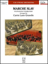 Marche Slav Orchestra sheet music cover